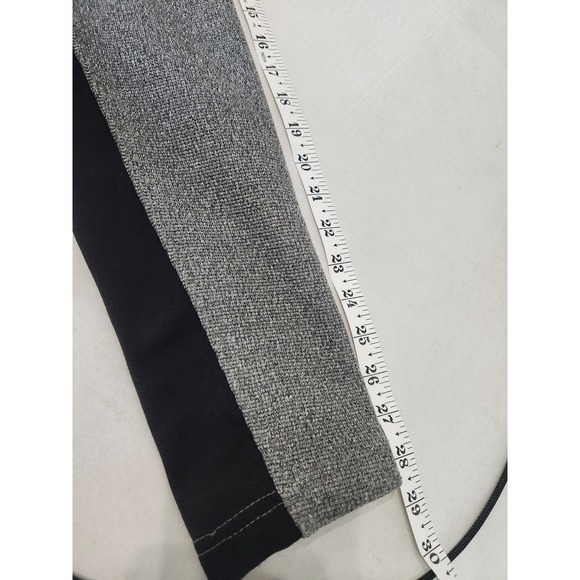 Spyder Full Zip Jacket‎ Gray & Black Sweater Knit Mock Neck Outdoor Activewear - Picture 10 of 12